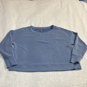 SWEATY BETTY After Class Crop Sweatshirt Size 10